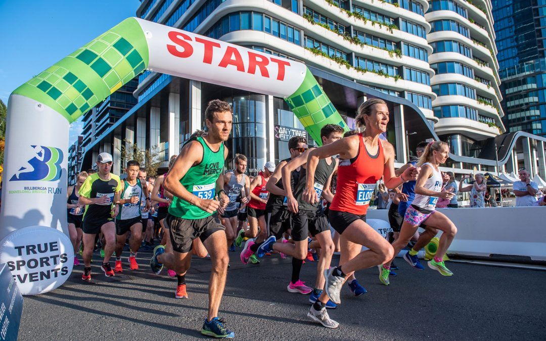 Sydney running community flock to the fourth annual Billbergia Bennelong Bridge Run