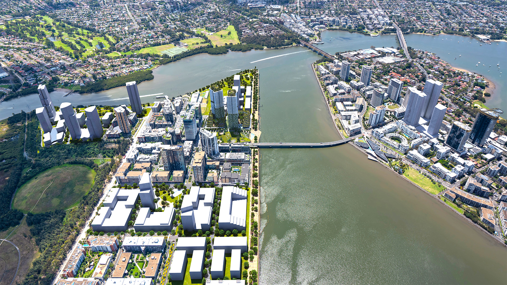 Bennelong Cove Aerial