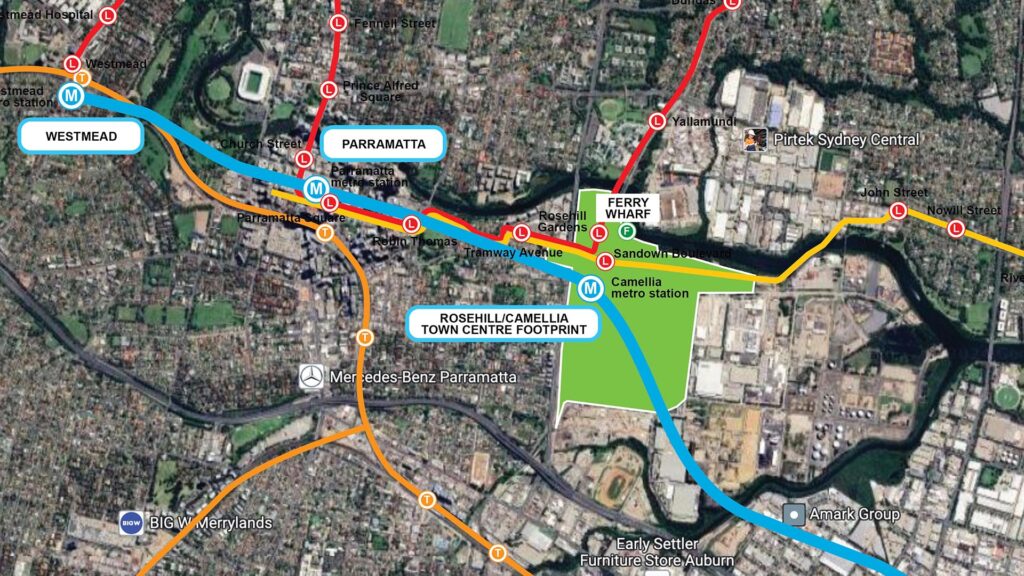 Rosehill Camellia Landowners Alliance Masterplan Map