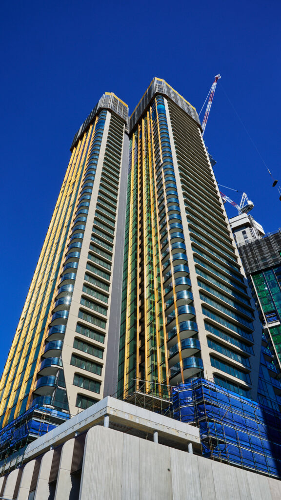 Billbergia's Rhodes Central Stage 2 approaching its completion