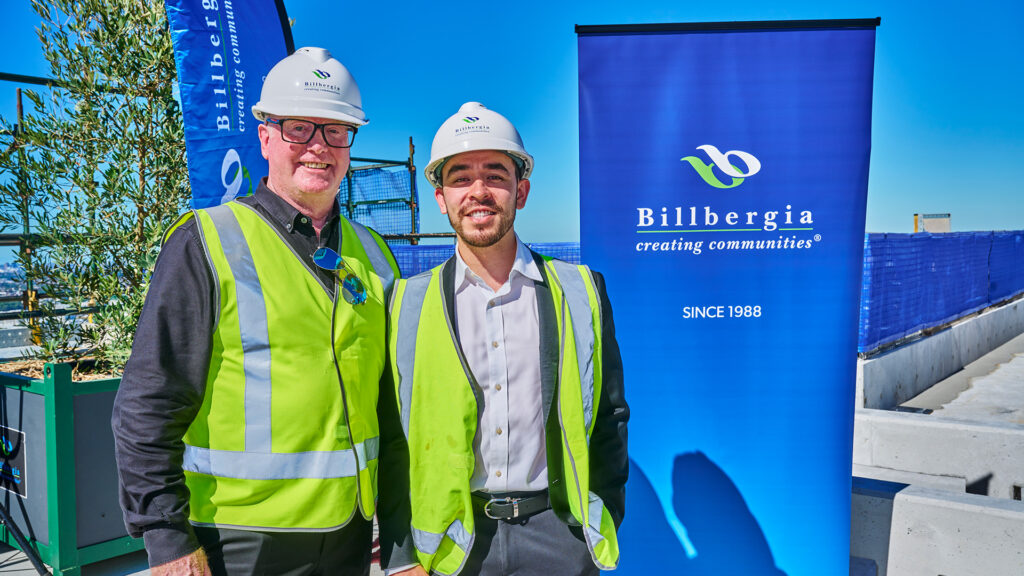 Billbergia's Rhodes Central Stage 2 approaching its completion